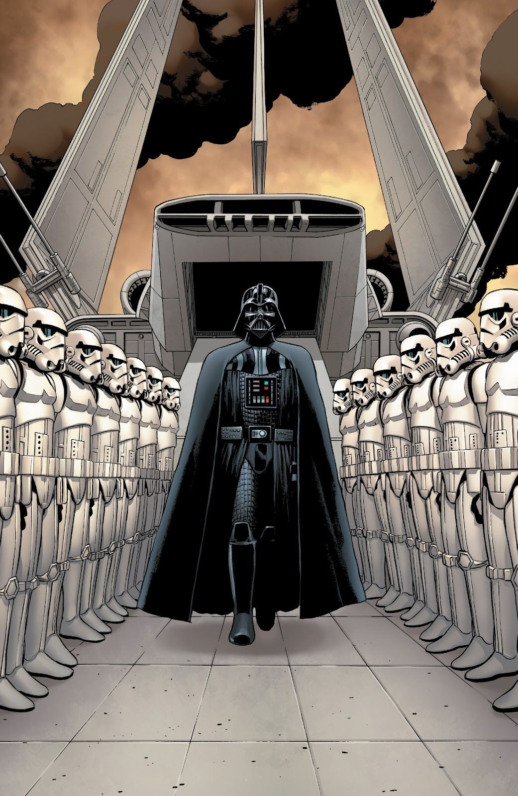 Darth Freakin 'Vader chega