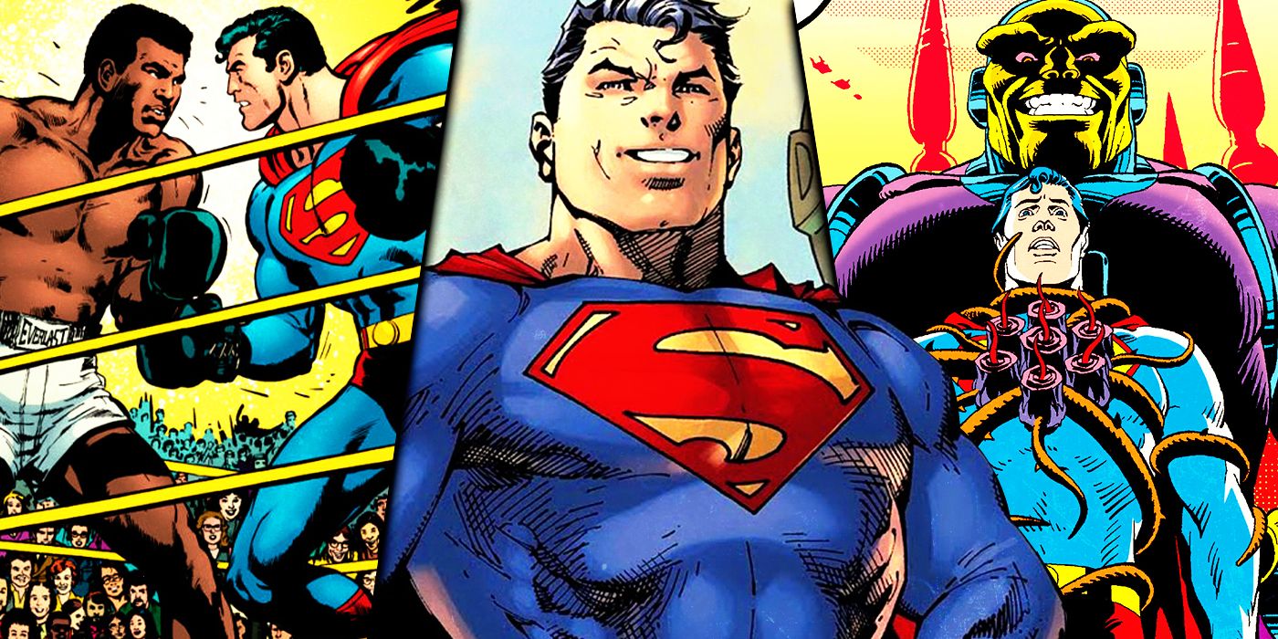 Images of Superman vs. Muhammad Ali, Action Comics #1000 and The Man Who Has Everything