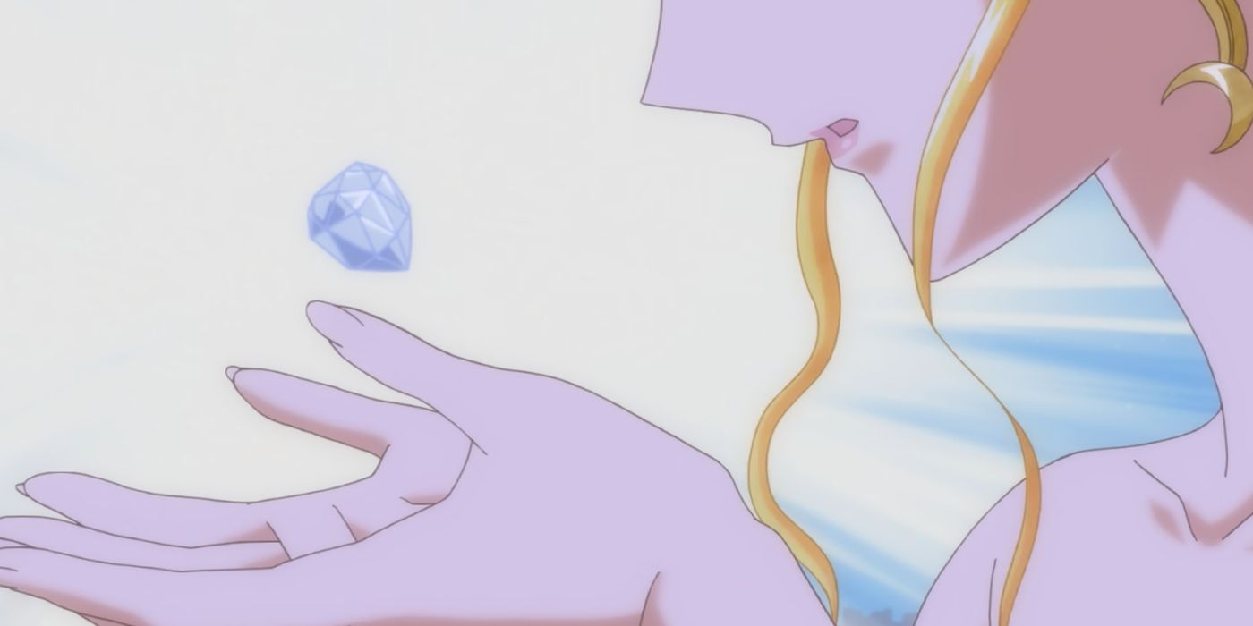 O lendário cristal de prata é formado em Crystal de Sailor Moon