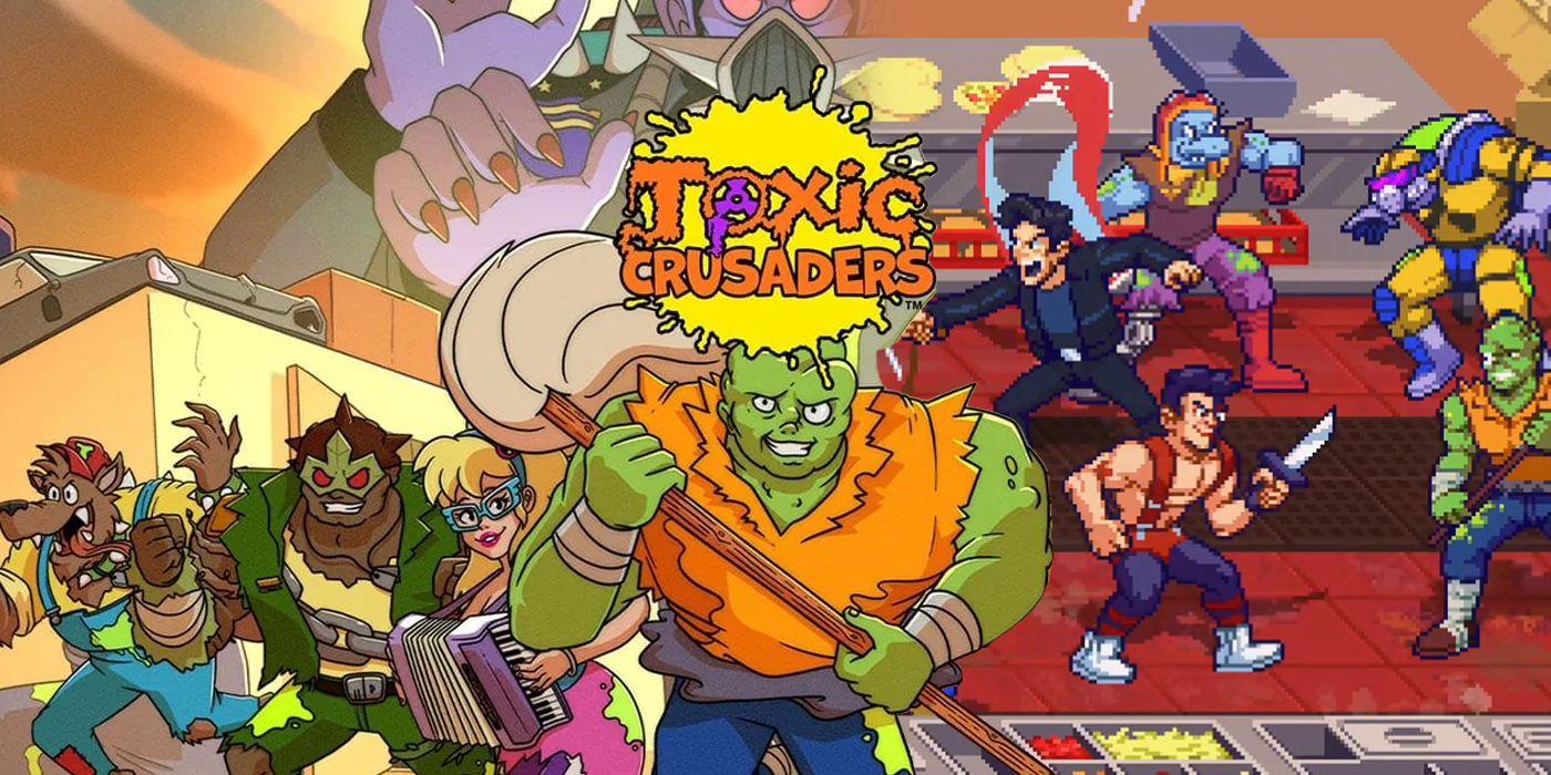 Retroware Unveils New Toxic Crusaders Gameplay Trailer Ahead of Toxic Avenger Feature Film Reboot's Premiere