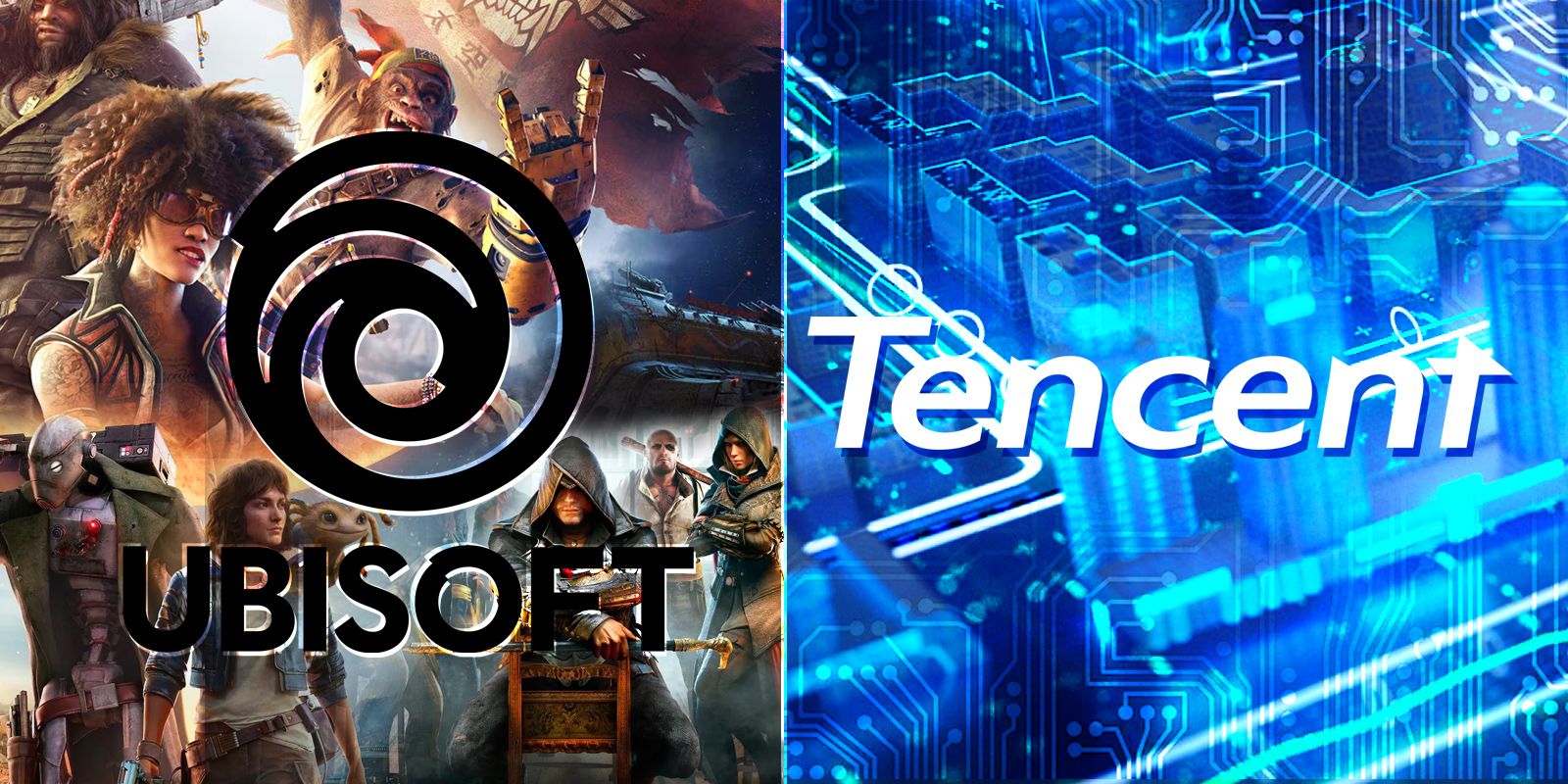 Notícia sobre parceria entre Ubisoft e Tencent