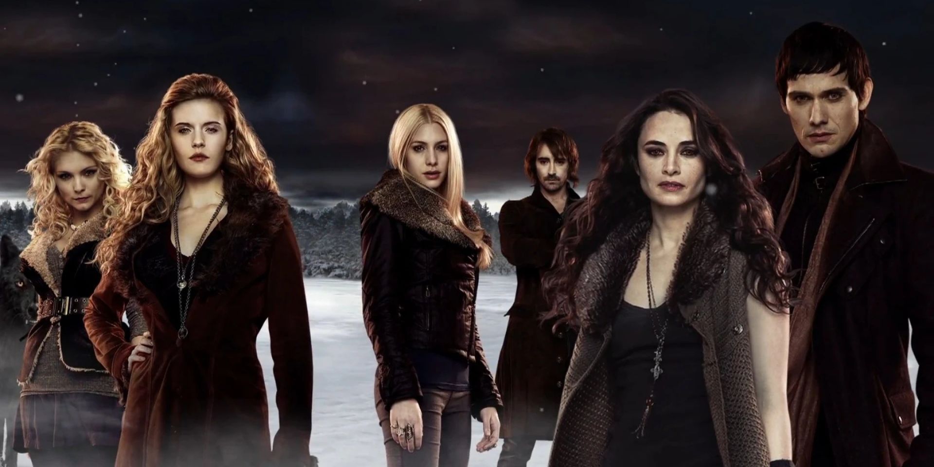 Uma imagem promocional do Denali Coven de Crepúsculo.