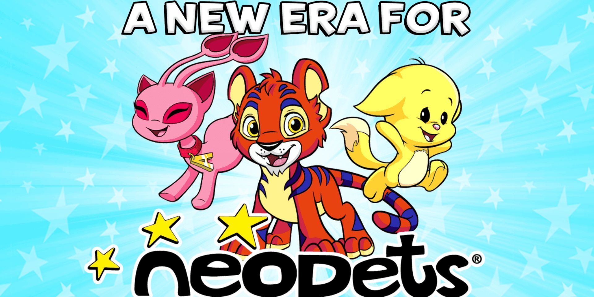 Uma imagem em destaque mostrando a Nova Era dos Neopets.