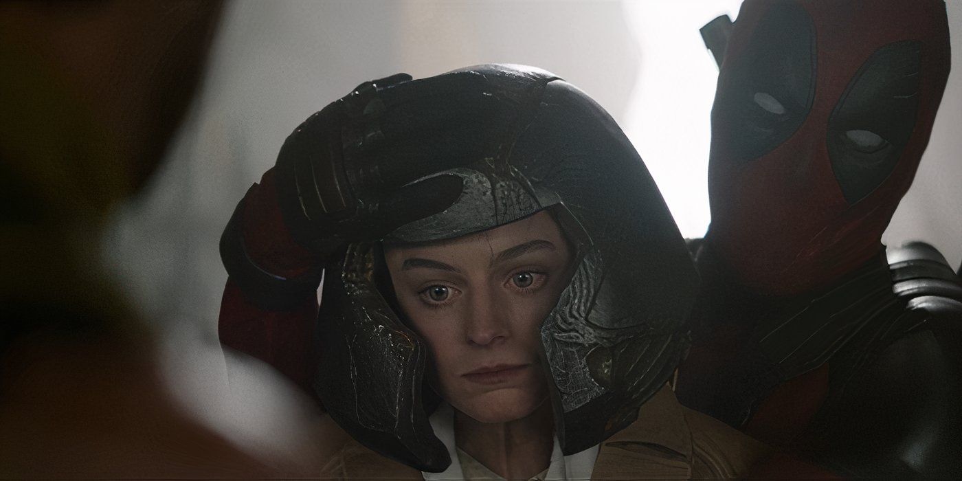 Wade Wilson prepares to kill Cassandra Nova in Deadpool & Wolverine