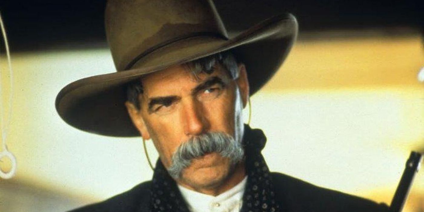 Sam Elliott como Bill Tilghman de você sabe meu nome