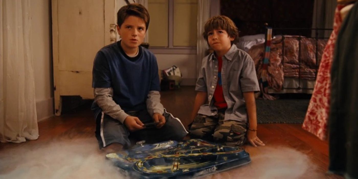 Josh Hutcherson as Walter and Jonah Bobo as Danny from Zathura: A Space Adventure