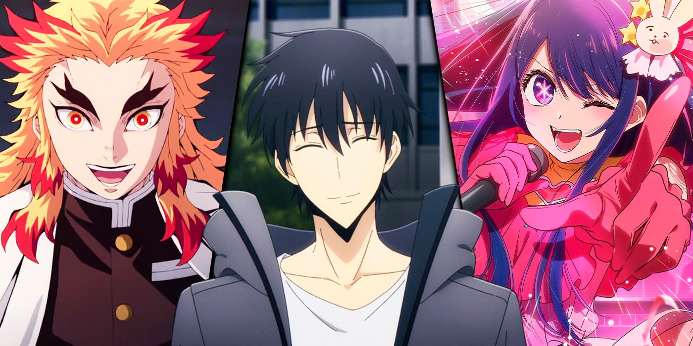 Imagen de Solo Leveling, Oshi No Oko y Demon Slayer