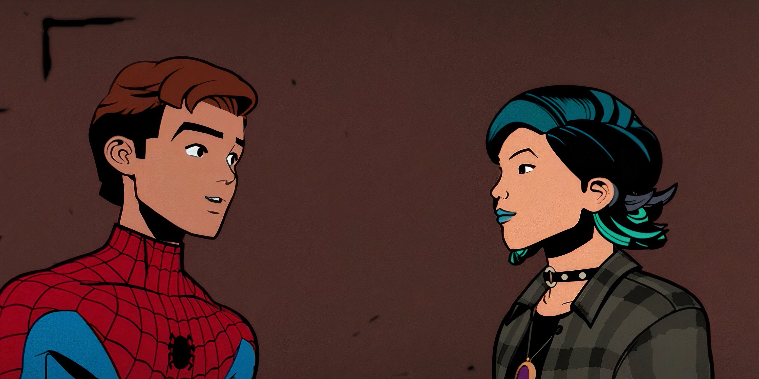 Peter Parker ve Nico Minoru, dostça komşu örümcek adamınızda konuşuyor