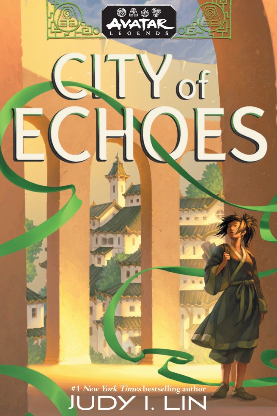 Avatar Efsaneleri: Echoes City Roman Cover