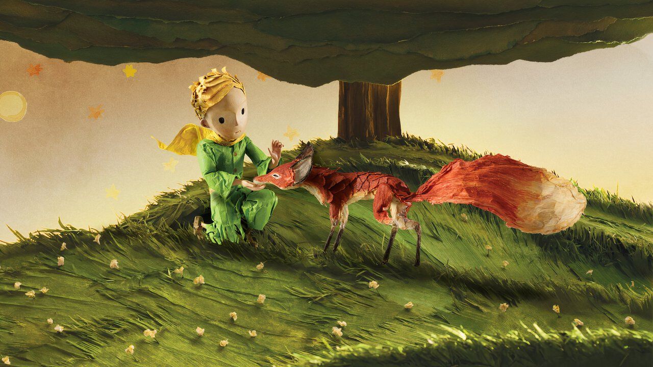 The Little Prince and The Fox in The Little Prince