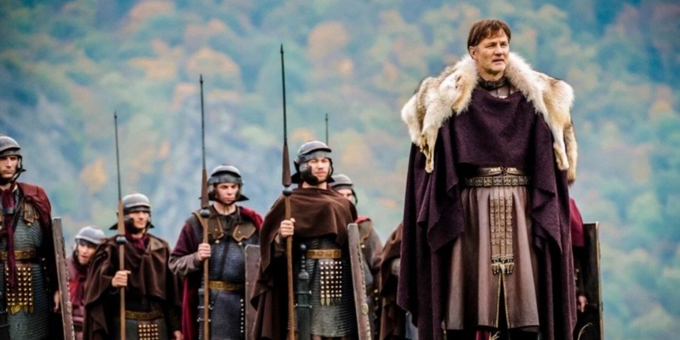 Aulus Plautius lidera un ejército en Britannia