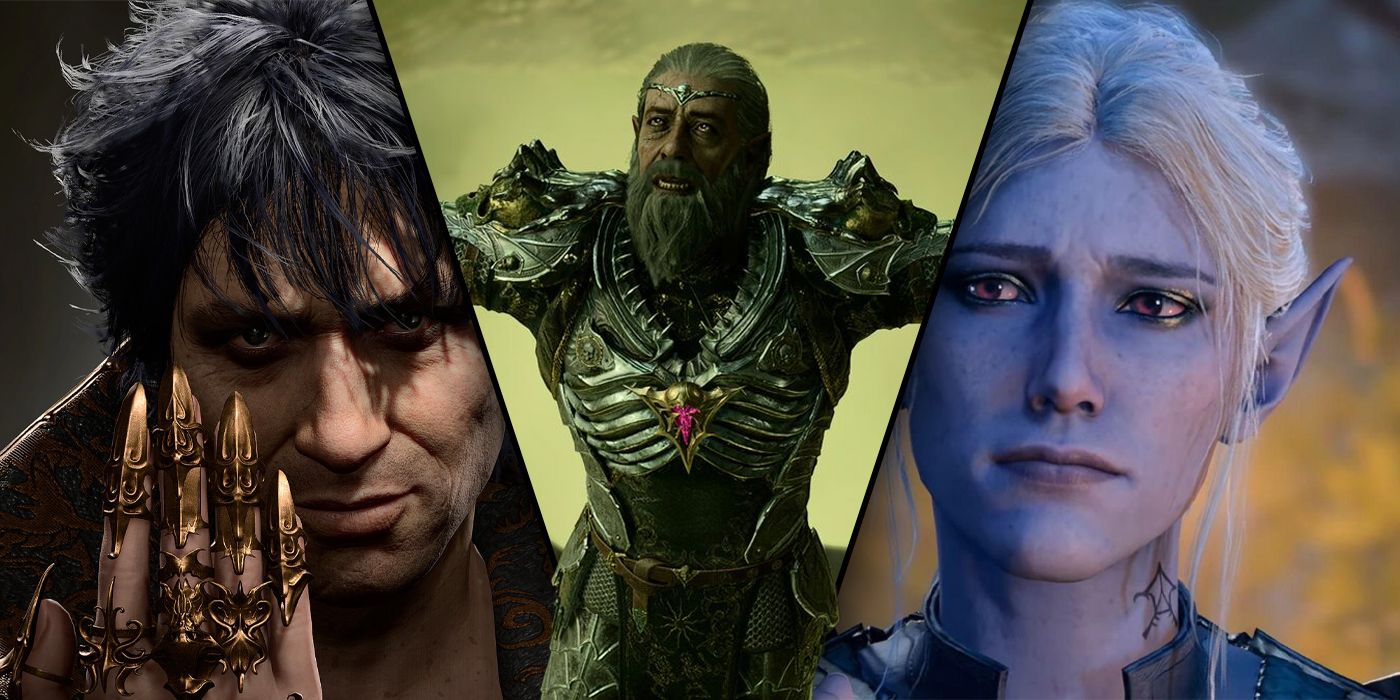 Enver, Ketheric, Minthara, Baldur's Gate 3 Villains