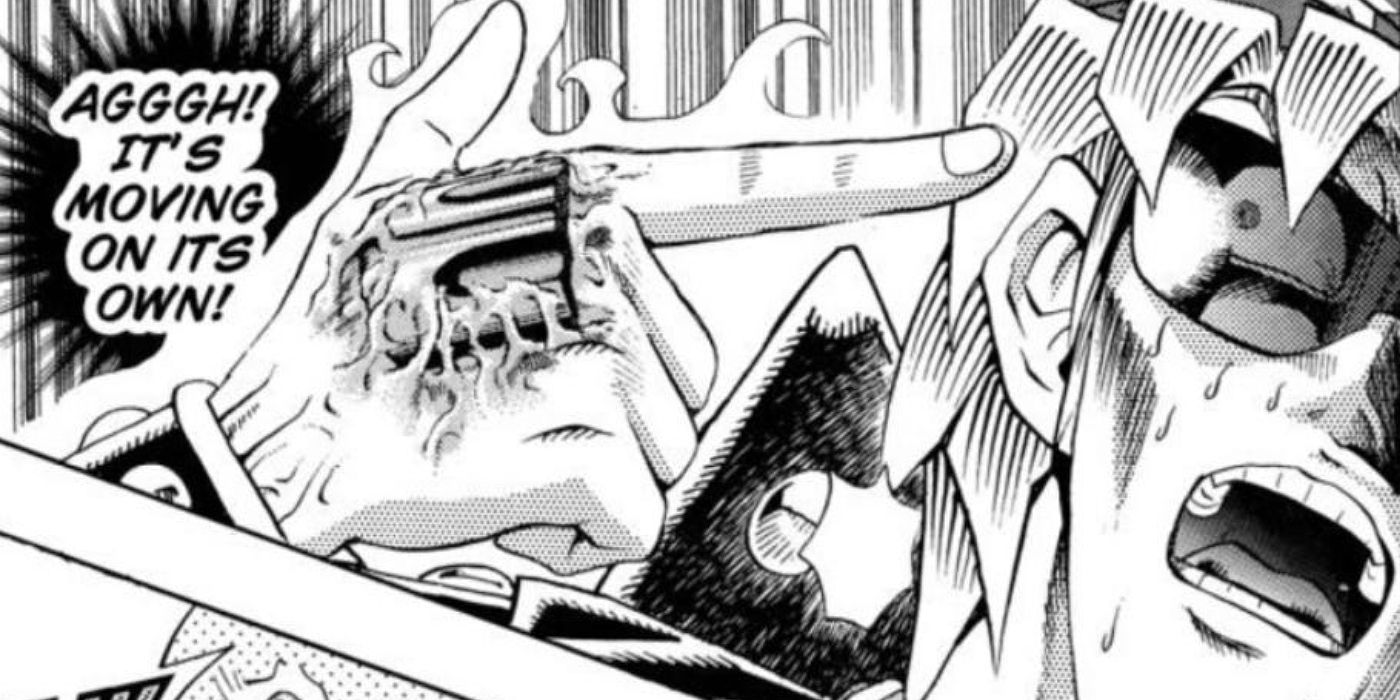 Bandit Keiths Hand, Yu-Gi-Oh düello canavarlarında silah olur