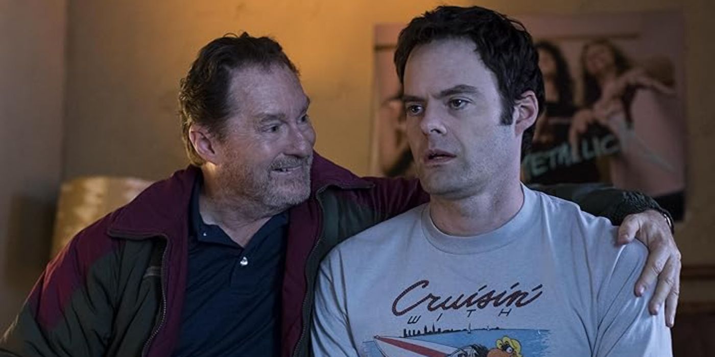 Bill Hader como Barry Berkman y Stephen Root como Monroe Fuckers of the Barry Show