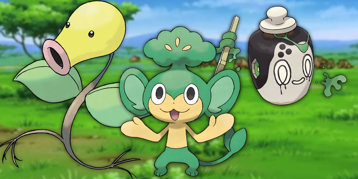 Poltchageist, Pansage e Bellsprout