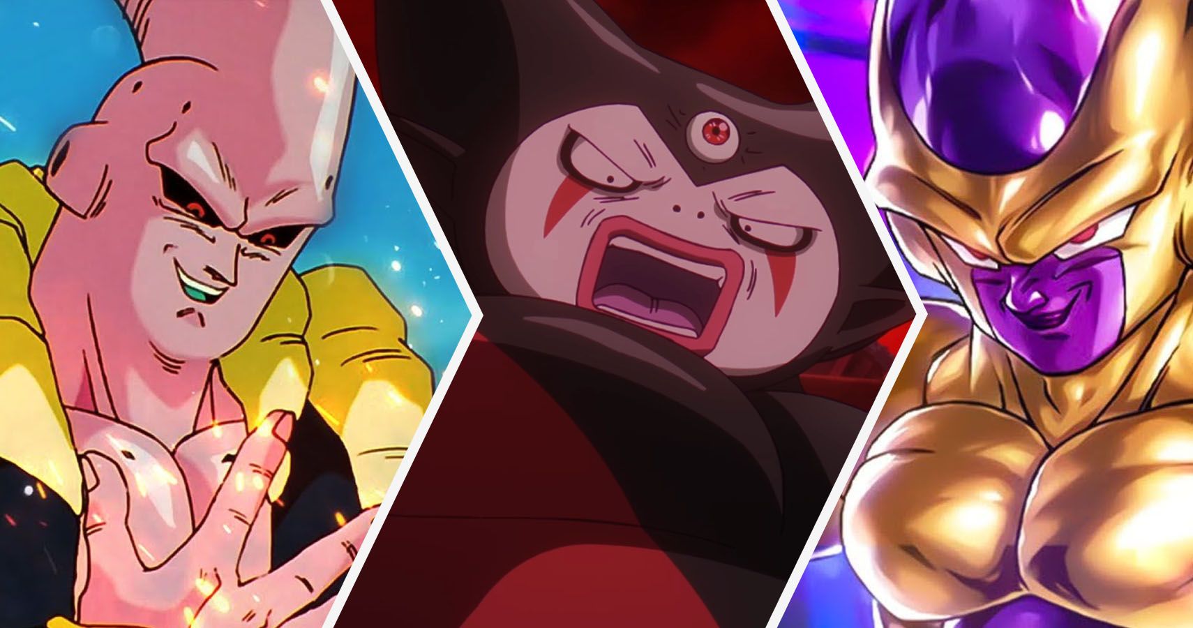 Buutenks, King Gomah e Golden Freeza de Dragon Ball Z, Dragon Ball Daima e Dragon Ball Super