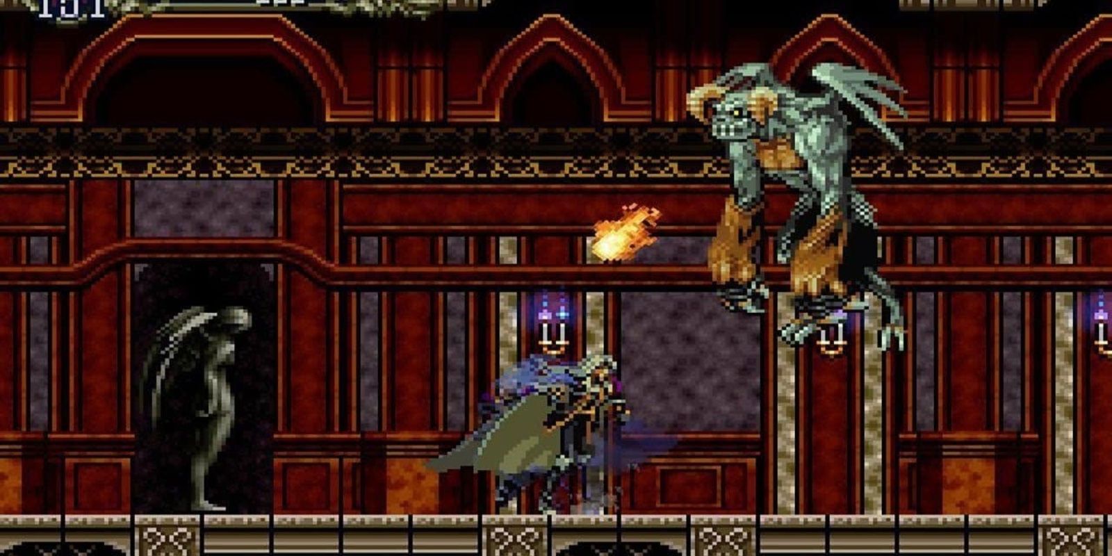 Castlevania Symphony of the Night Malachi battle