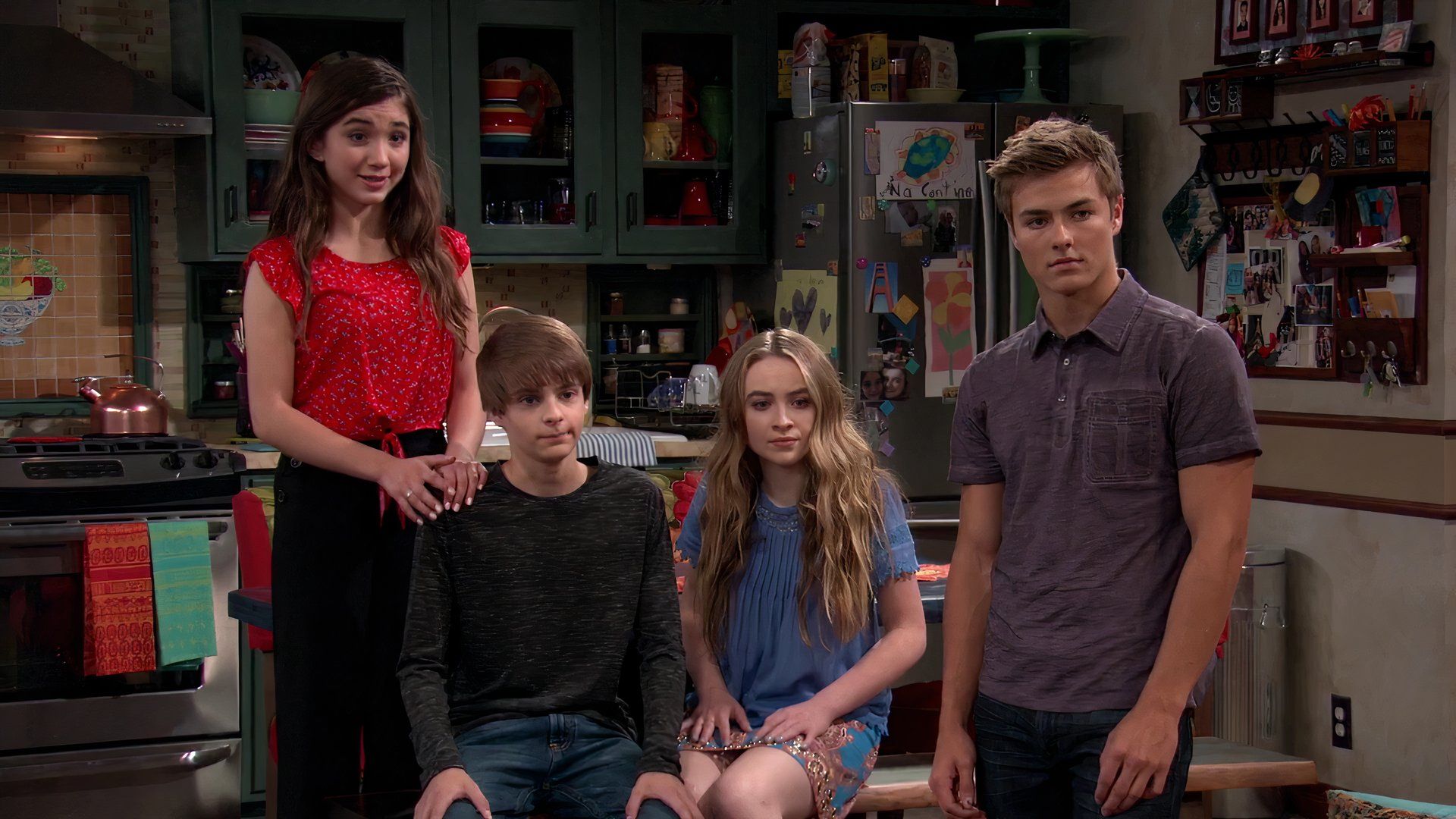 Los cuatro principales en Girl Meets World