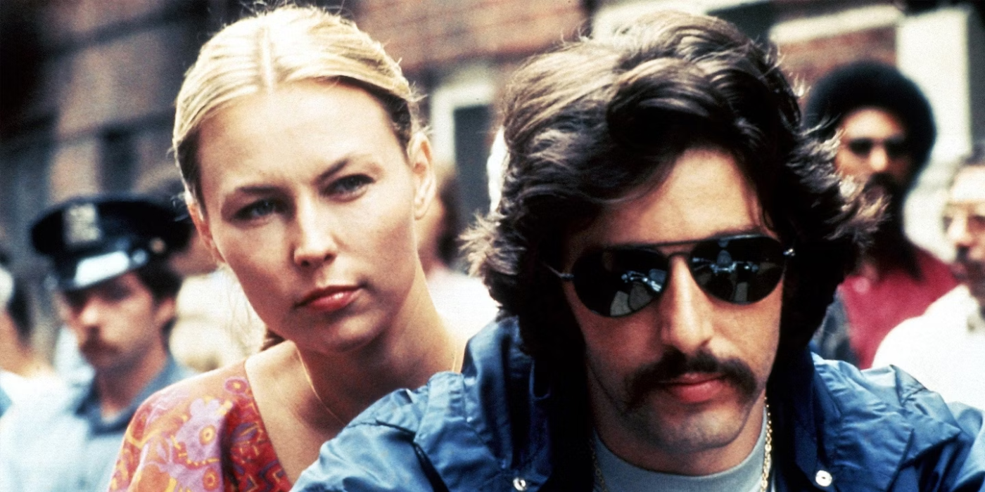 Cornelia Sharpe and Al Pacino in Serpico