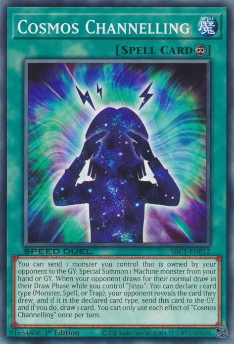 Cosmos canalizando no Yu-Gi-Oh! TCG/OCG.