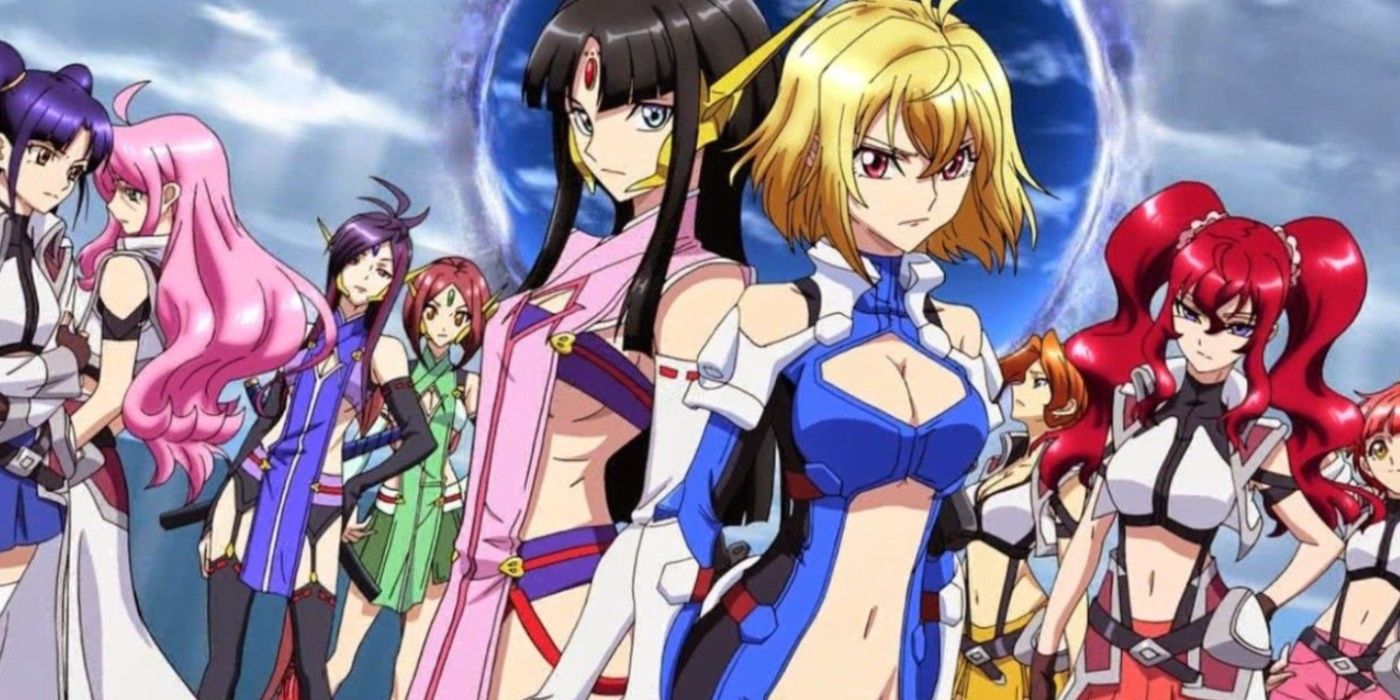 Ange diğer pilotlarını Cross Ange'de yönetiyor