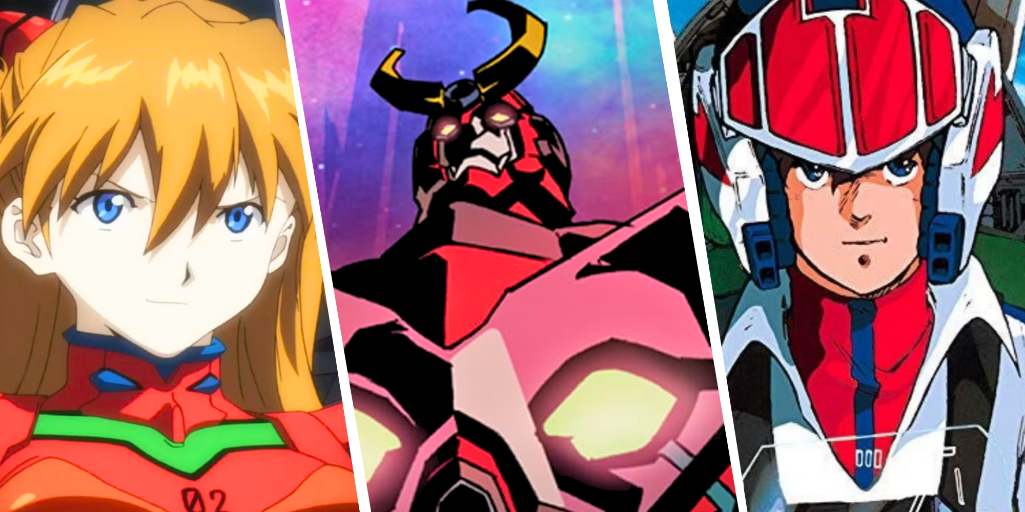 Custom Image of Neon Genesis Evangelion, Gurren Laggan, Macross