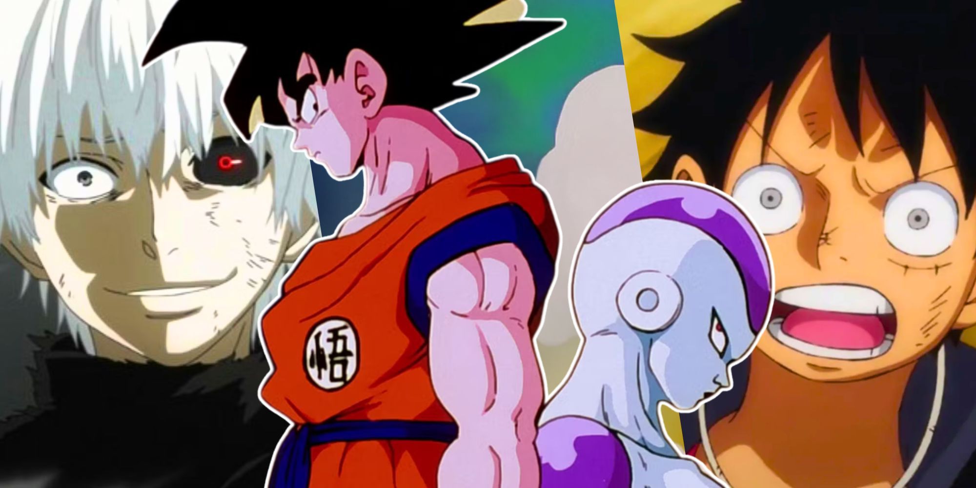 Imagem personalizada de Tokyo Ghoul, DBZ, uma peça