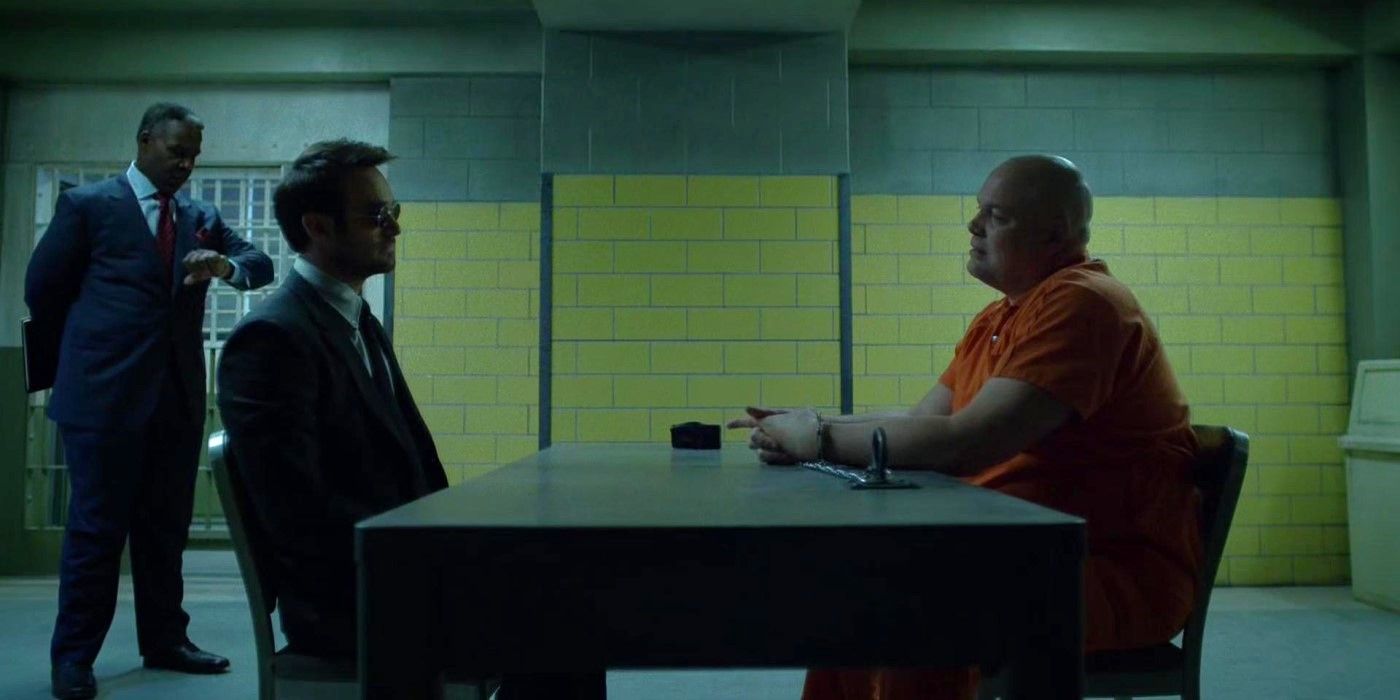 Daredevil S2 - Matt (Charlie Cox) ve Wilson Fisk (Vincent D'Onofrio)