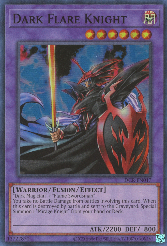 Knight Dark Flare en Yu-Gi-Oh! TCG/OCG.