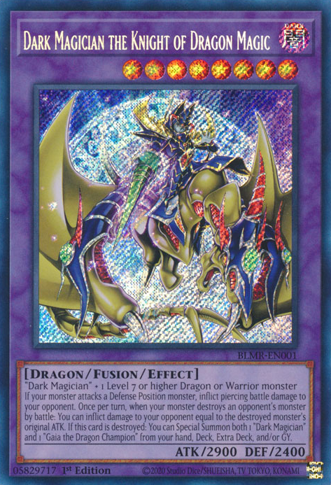 ¡Magician Dark the Dragon Magic Knight en Yu-Gi-Oh! TCG/OCG.