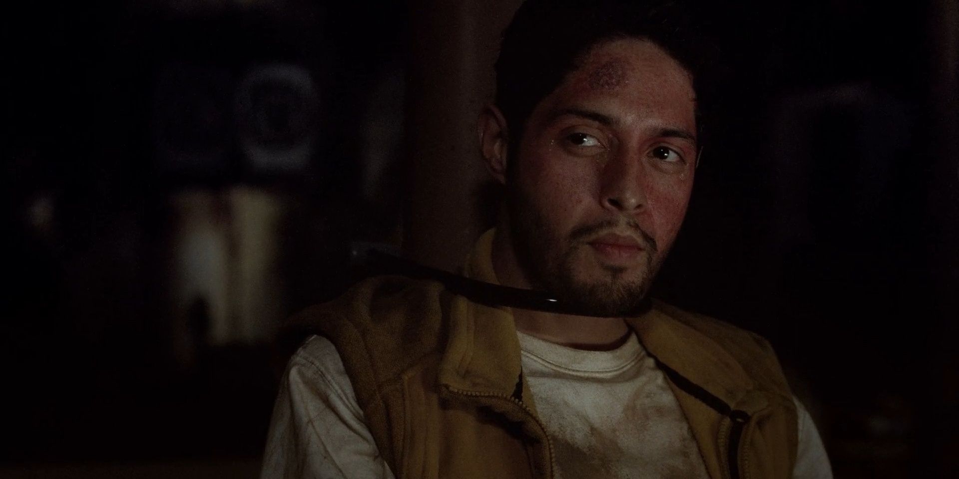 Domingo Krazy 8 talking to Walt in Breaking Bad