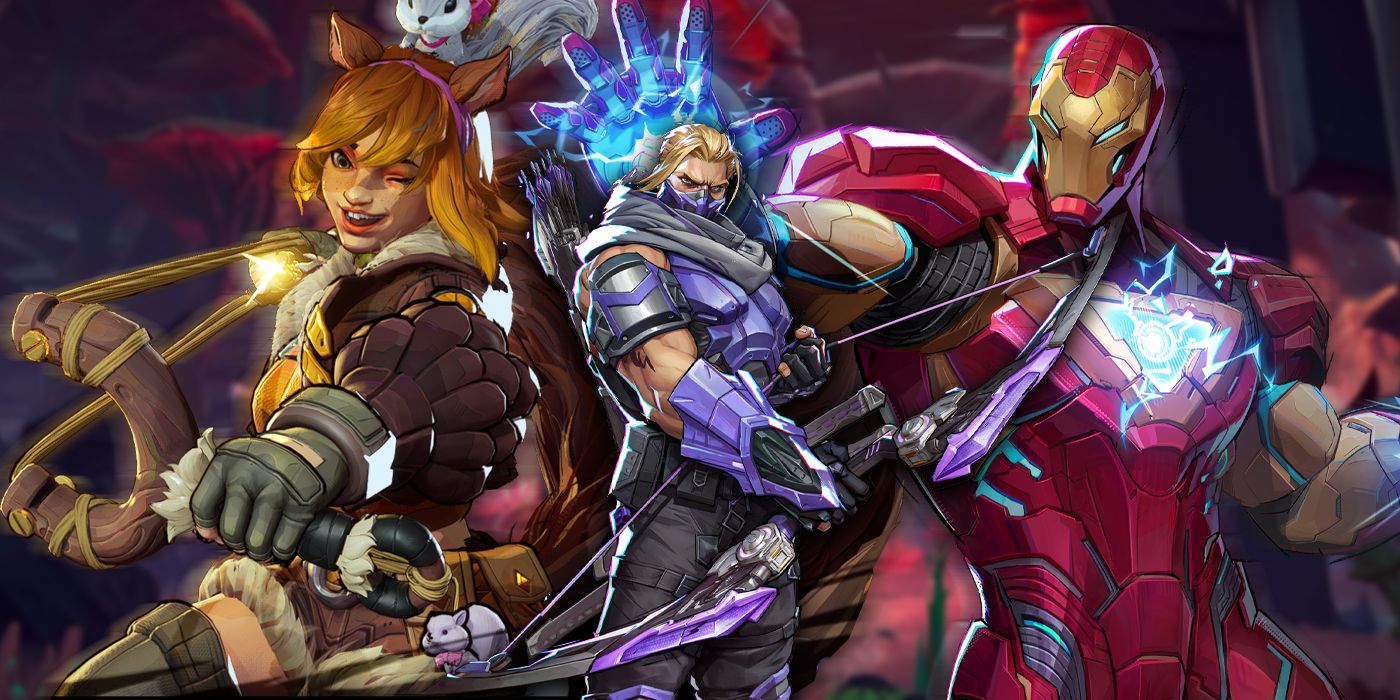 Hawkeye, Squirrel Girl, Iron Man, Marvel Rival