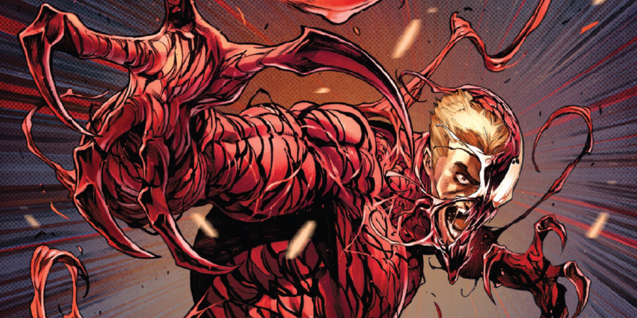 Carnage leaves Eddie Brock