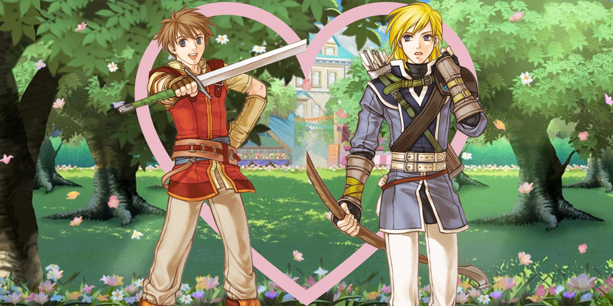 Edward e Leo do Fire Emblem Radiant Dawn