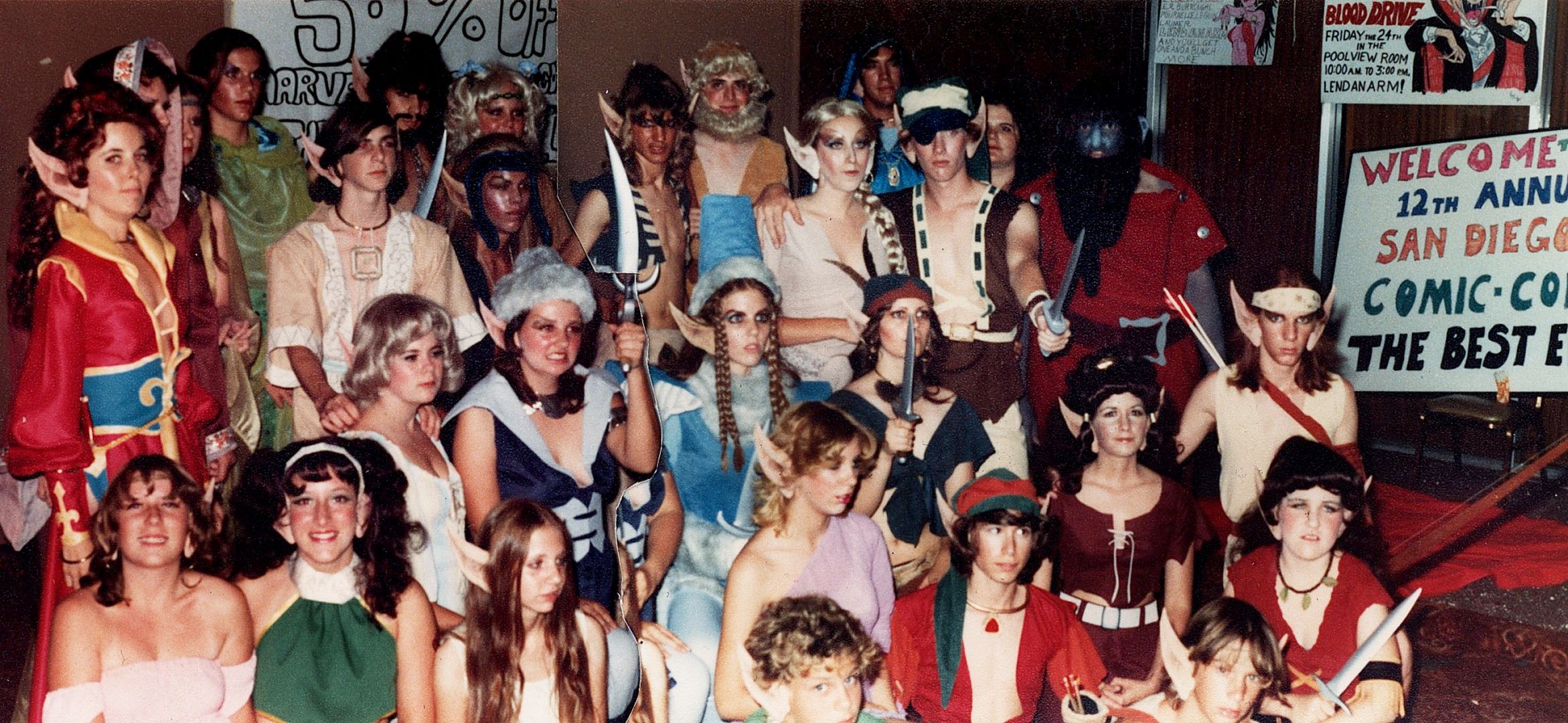 A group of elfs in 1981