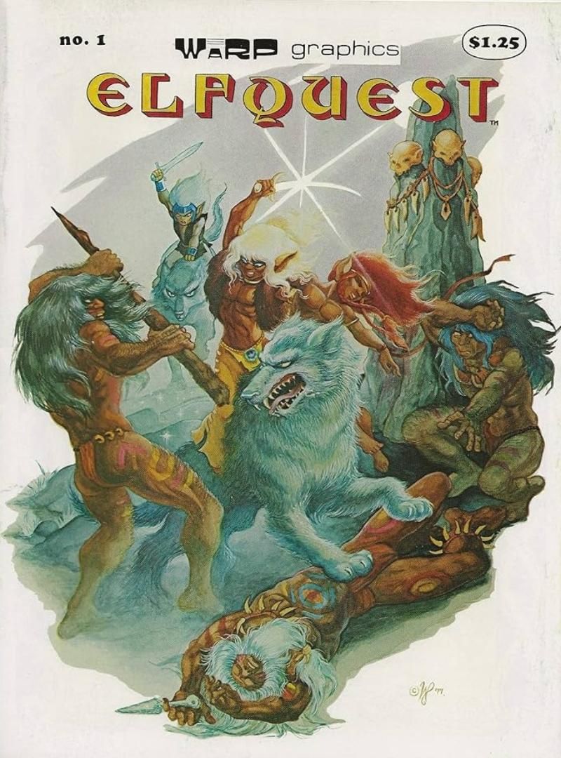 The cover of ElfQuest #1