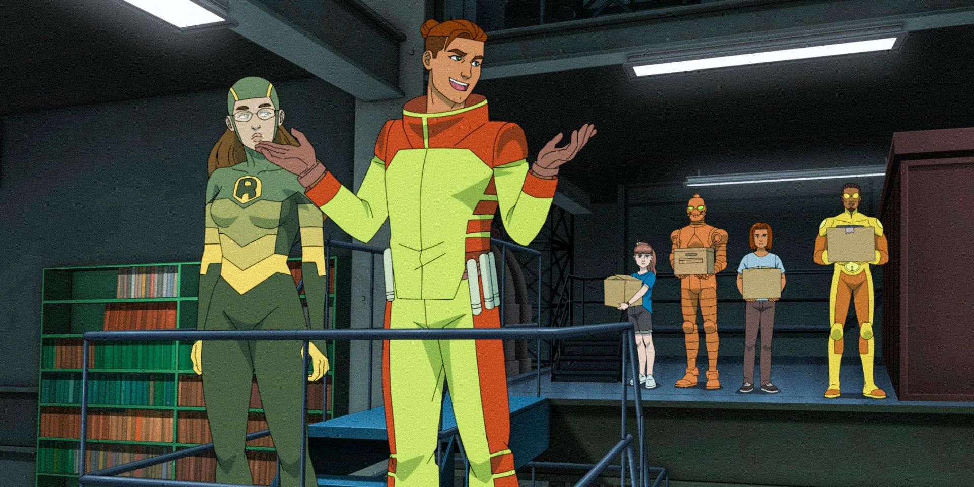 Los ex-Guardianes del Globo se mudan a la antigua instalación del Teen Team en Invincible