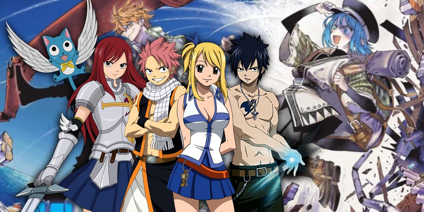 The Fairy Tail anime and the Galaxias manga