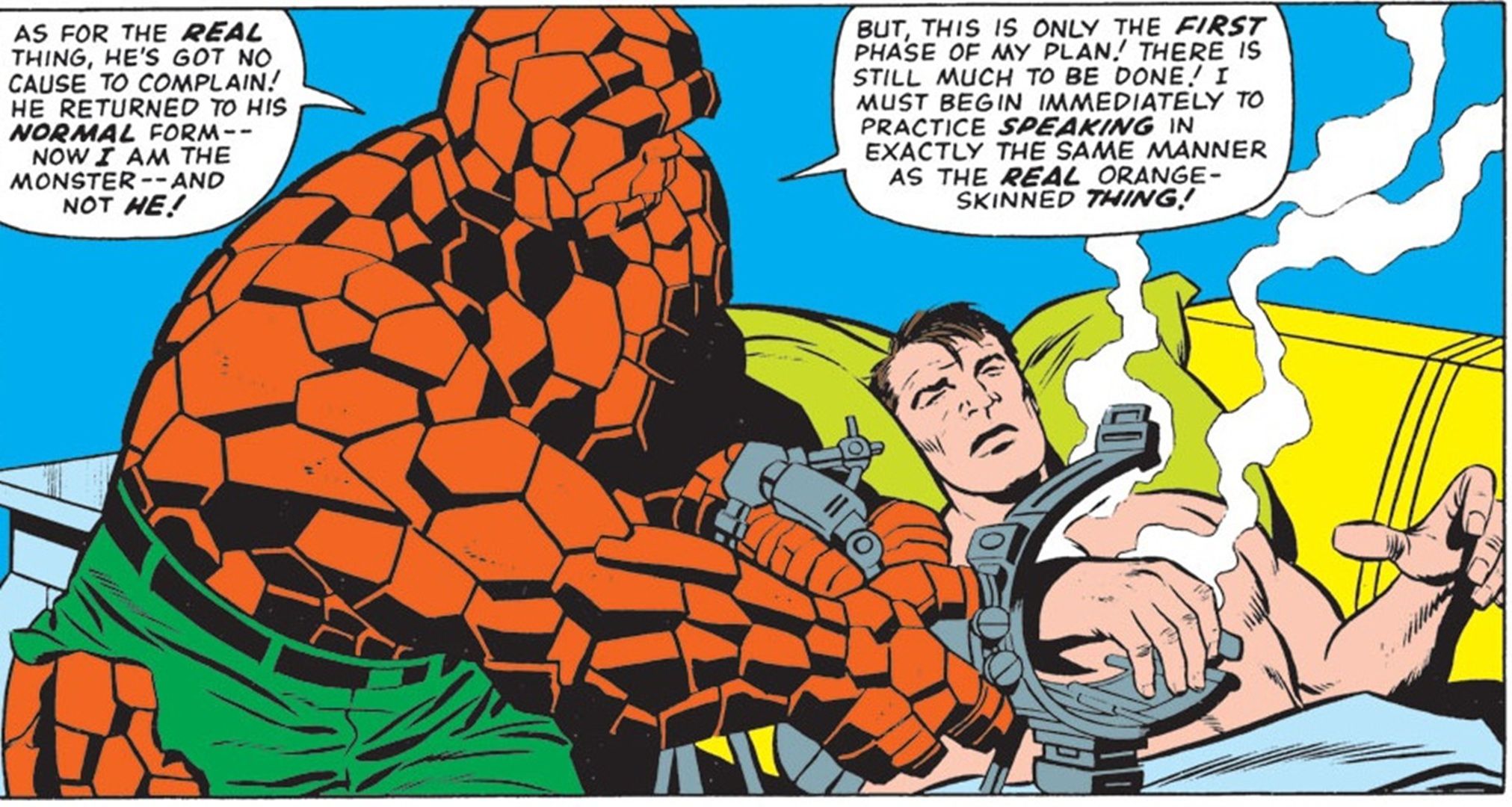 Ben Grimm está desmaiado