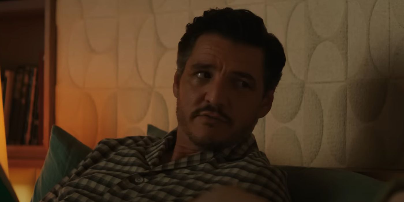 Reed Richards (Pedro Pascal) fala com Sue Storm (Vanessa Kirby) na cama no Quarteto Fantástico: Primeiros passos