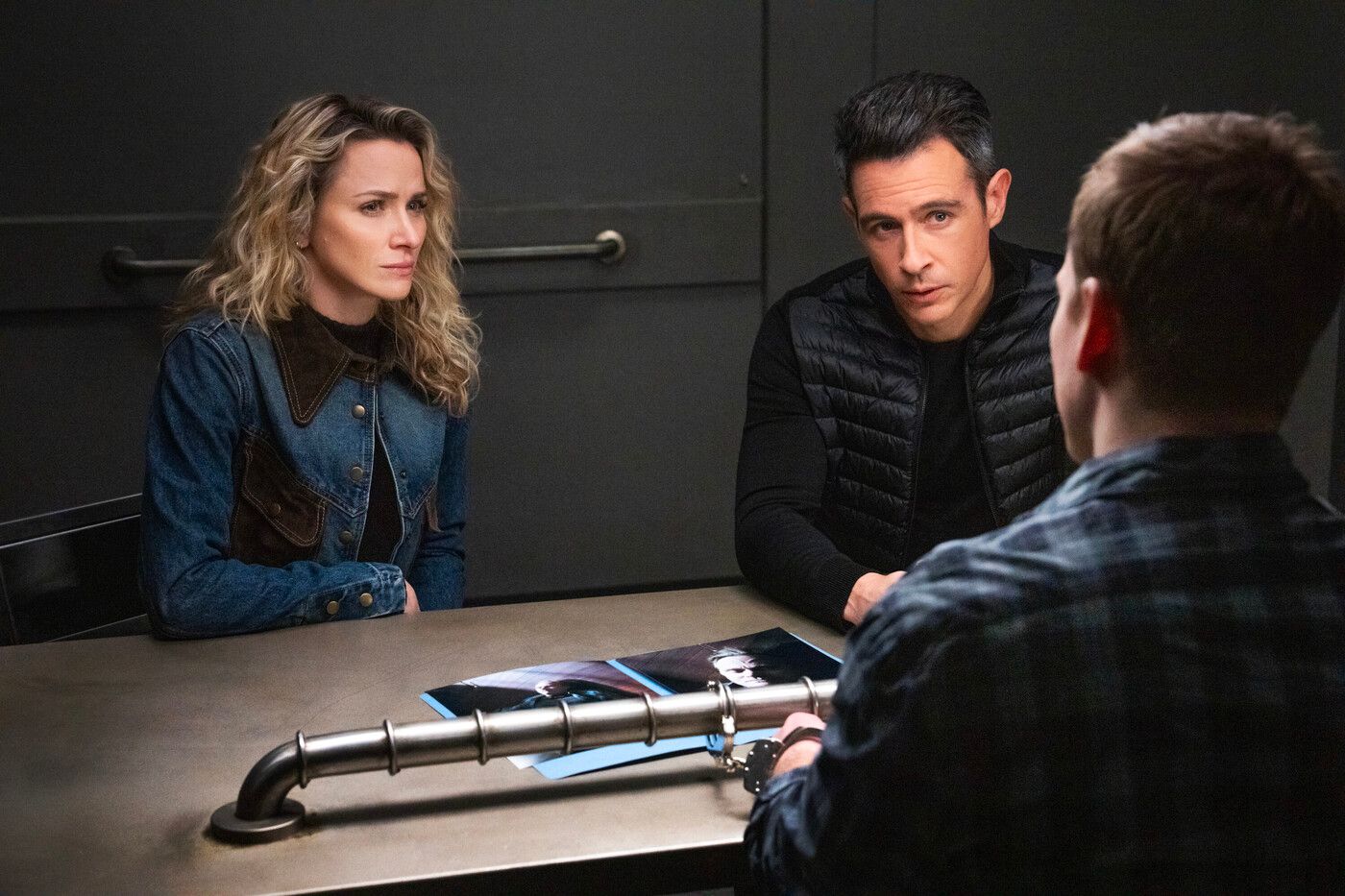 FBI Season 7 Episode 13 - Nina and Scola interrogate suspect