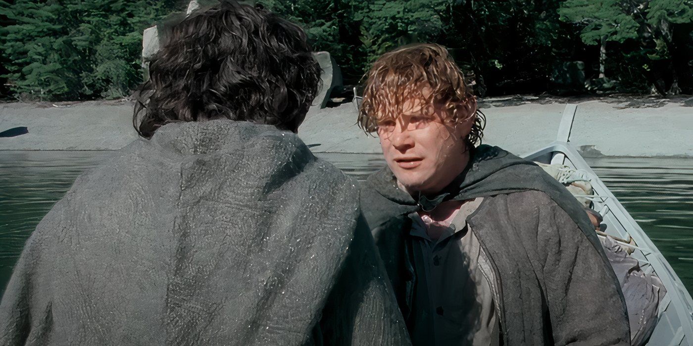 Frodo ve Sam, Yüzüklerin Efendisi'nin sonucunda yüzüğün bursu