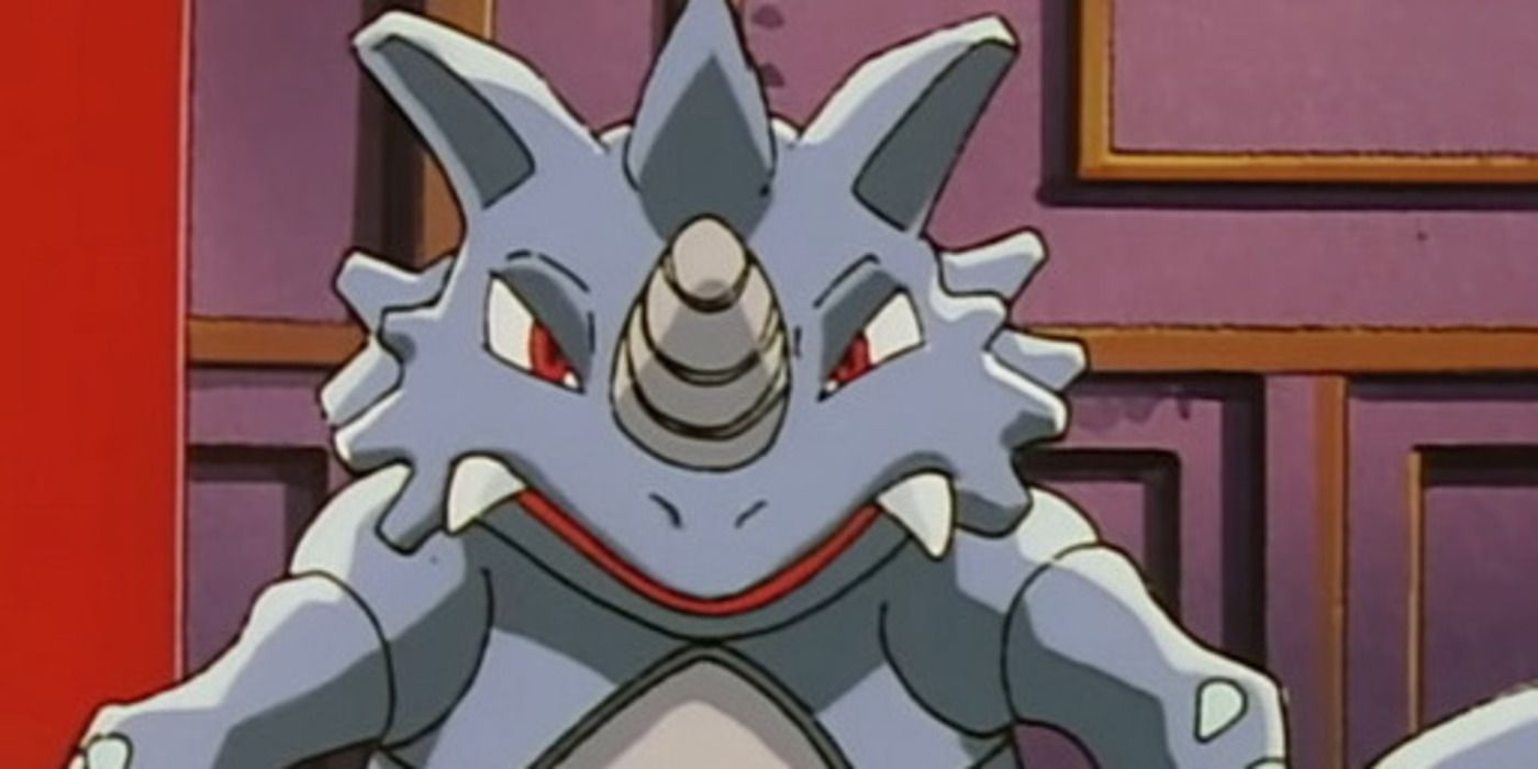 Giovanni Rhydon en anime.
