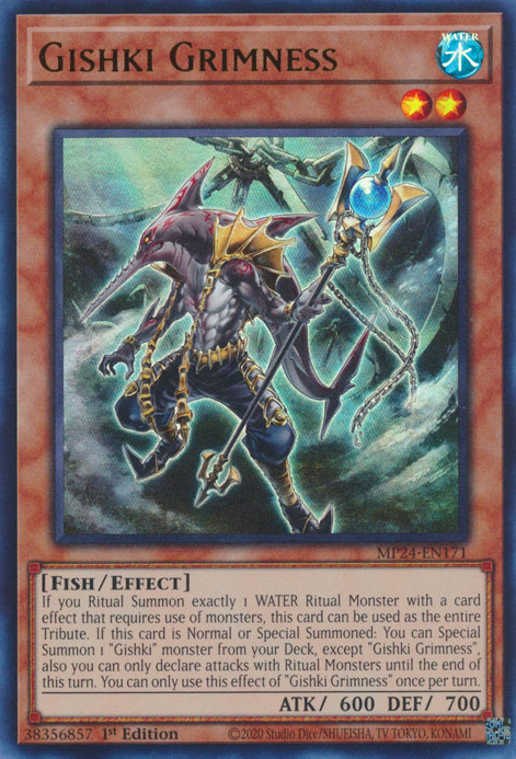 Gishki Grimness no Yu-Gi-Oh! TCG/OCG.