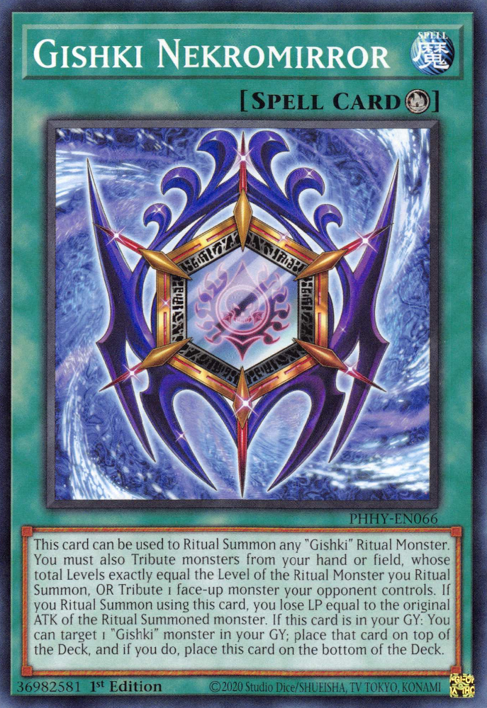 Gishki nekromirror no yu-gi-oh! TCG/OCG.