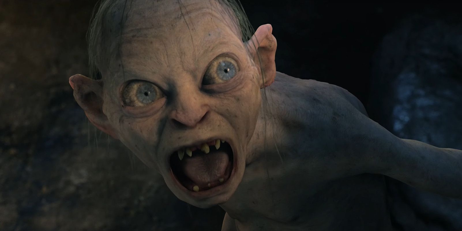 Gollum Howling a Faramir en el señor de los anillos: las dos torres