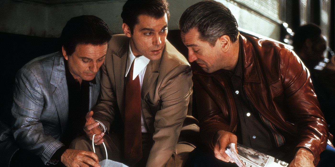 Henry, Tommy e Jimmy decidem começar a lidar com drogas ao lado em Goodfellas.