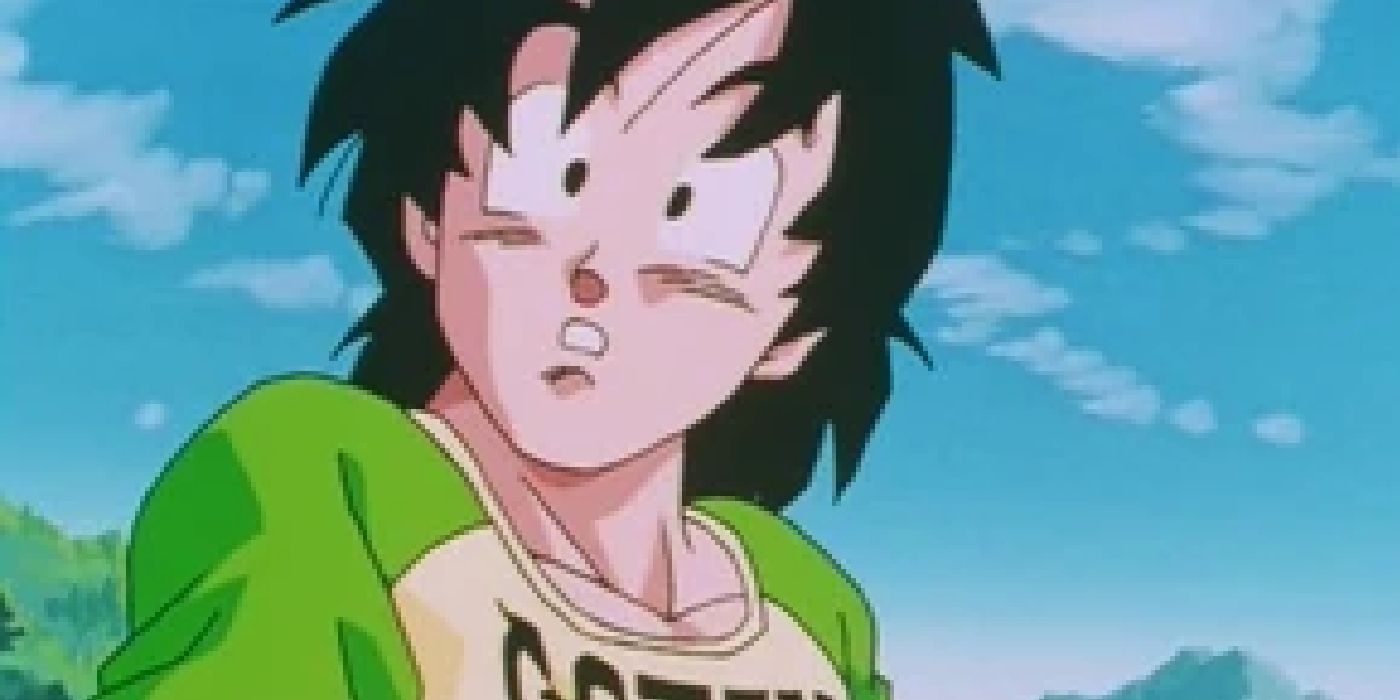 "Z'nin sonu" sırasında genç goten - Dragon Ball Z