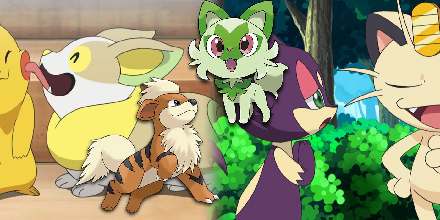 growlithe, sprigatito, purloin, Yamper