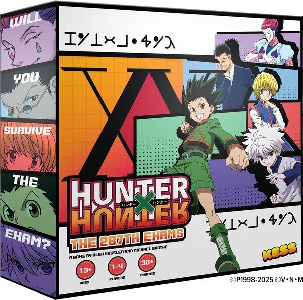 Hunter x Hunter: The 287th Exams official board game